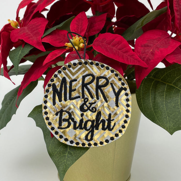 Merry & Bright Ornament