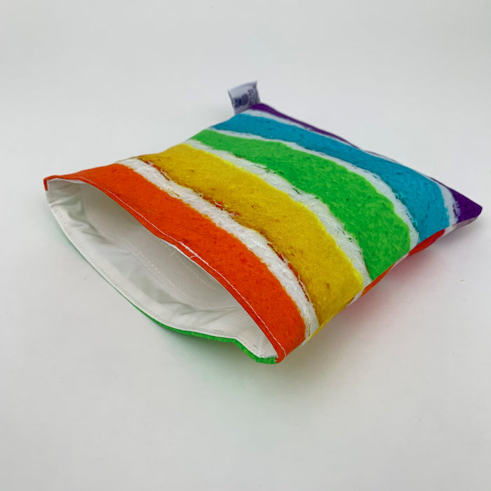 Rainbow Cake Snack Bag
