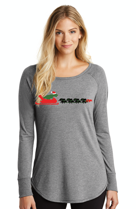 Women's T-REX Santa