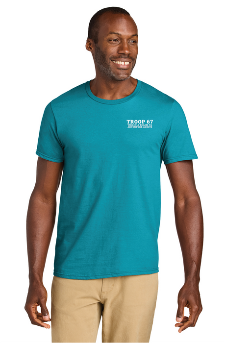Unisex Adult Cotton Short Sleeve