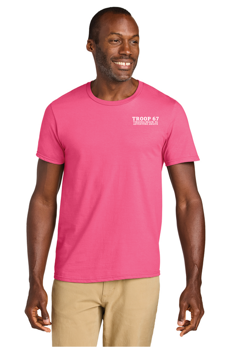 Unisex Adult Cotton Short Sleeve