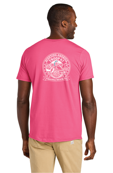 Unisex Adult Cotton Short Sleeve
