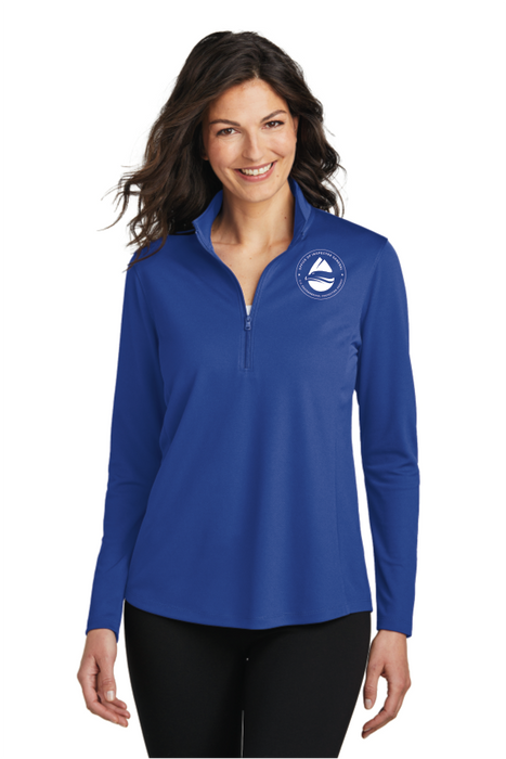 Ladies UV Micro-Mesh 1/4 Zip