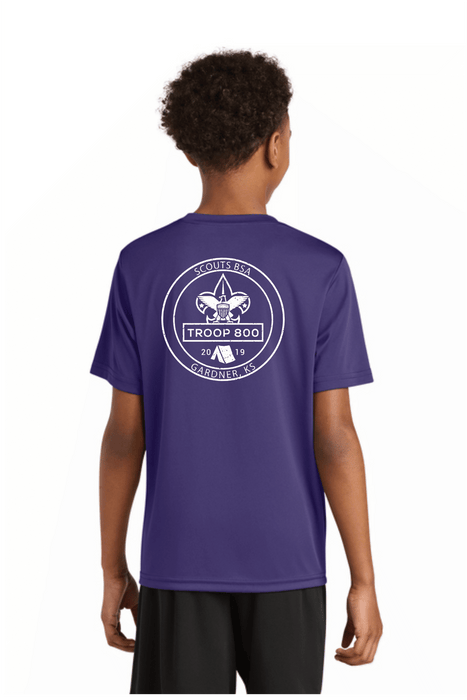 Youth Wicking Short Sleeve Shirt
