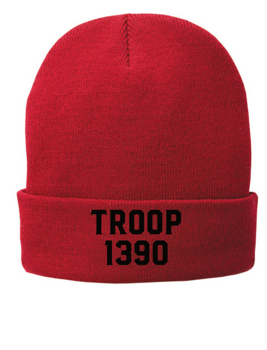 Knit Fleece Lined Cap