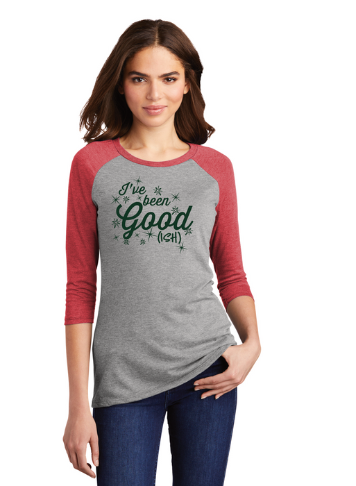 I've been Good(ish) Men's Raglan (Copy)