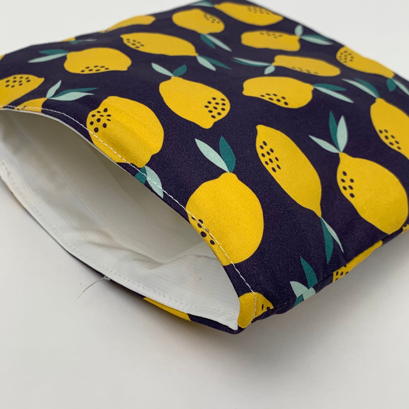 Lemon Reusable Snack Bag