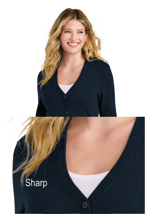 Port Authority® Women’s Easy Care Button-Up Cardigan Sweater