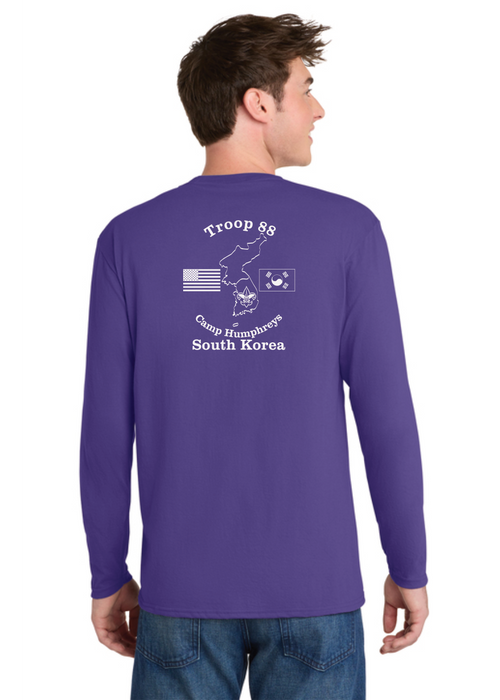 Unisex Performance Cotton Long Sleeve Shirt