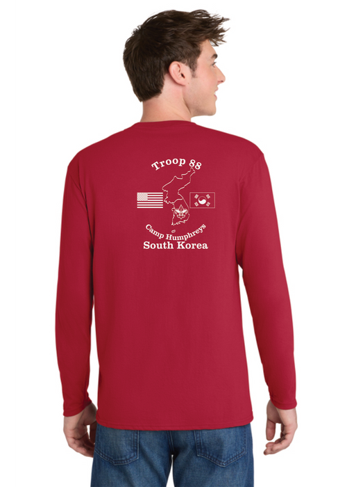 Unisex Performance Cotton Long Sleeve Shirt