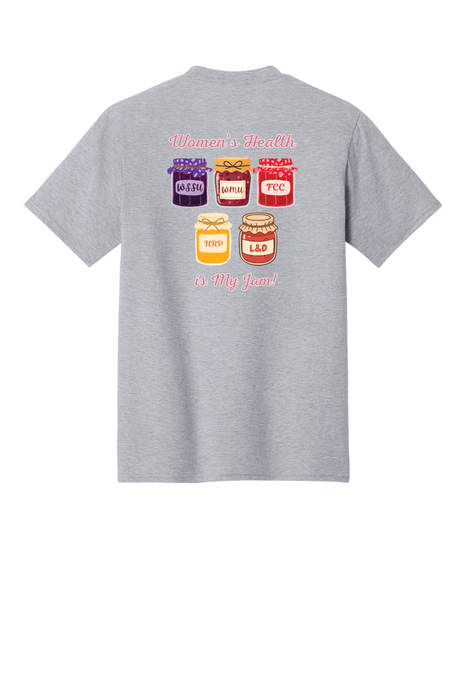 Women's Health Is My Jam Short Sleeve