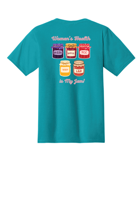 Women's Health Is My Jam Short Sleeve
