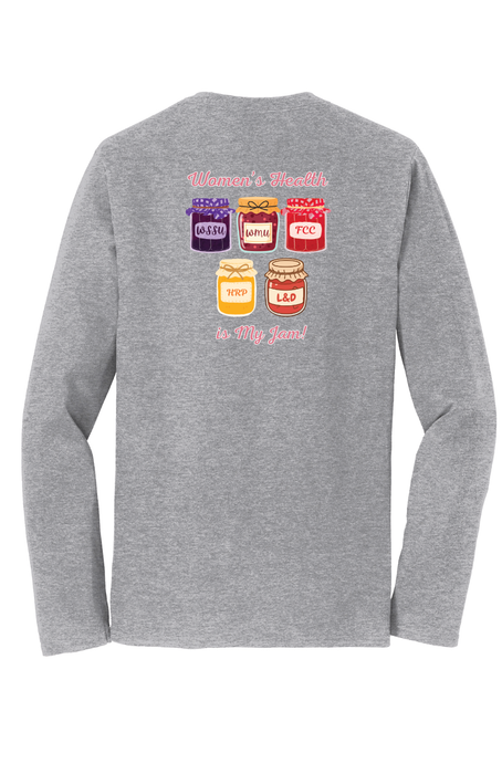 Women's Health is my Jam Long Sleeve Shirt