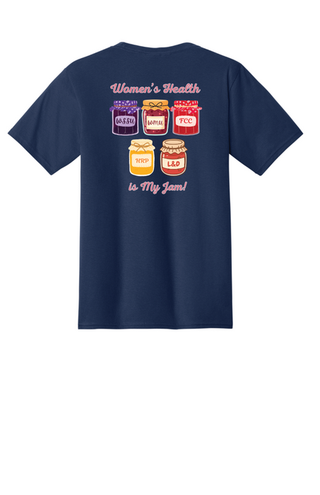 Women's Health Is My Jam Short Sleeve