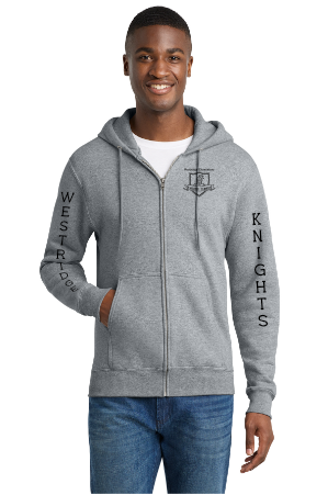 Adult Full-Zip Hooded Sweatshirt
