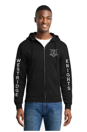 Adult Full-Zip Hooded Sweatshirt