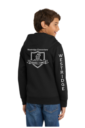 Youth Full-Zip Hooded Sweatshirt
