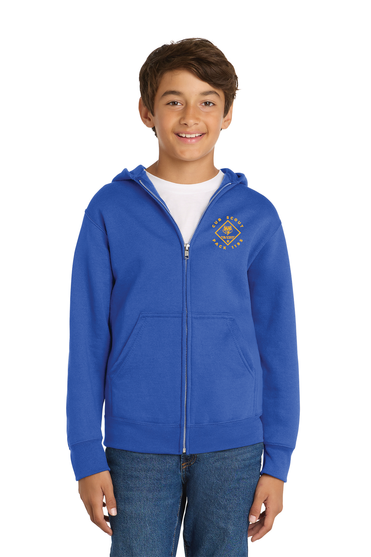 Youth Zip Hoodie — Sharp Plant Designs
