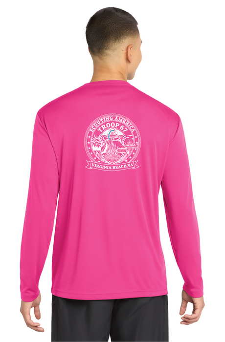 Adult Unisex Wicking Long Sleeve