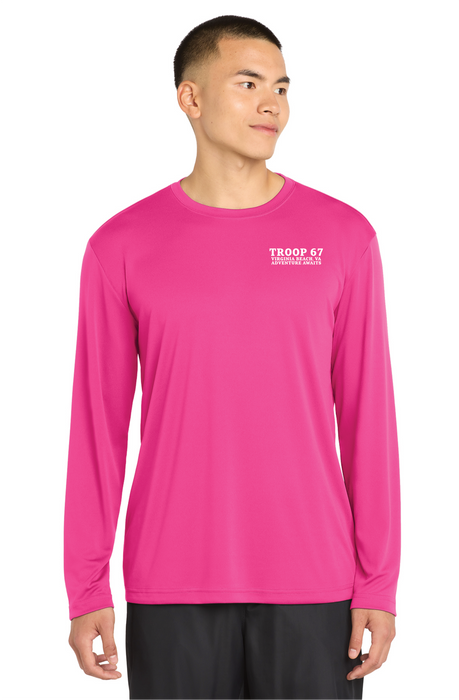 Adult Unisex Wicking Long Sleeve