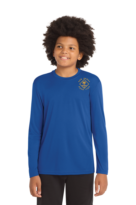 Youth Long Sleeve Wicking