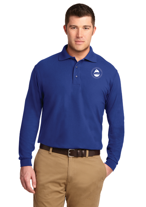 Men's Longsleeve Silk Touch Polo - Tall