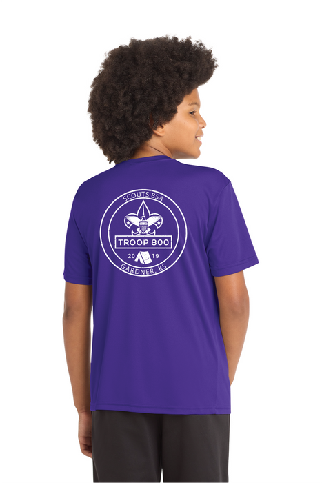 Youth Wicking Short Sleeve Shirt