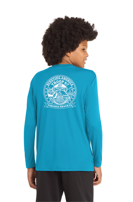 Youth Unisex Wicking Long Sleeve