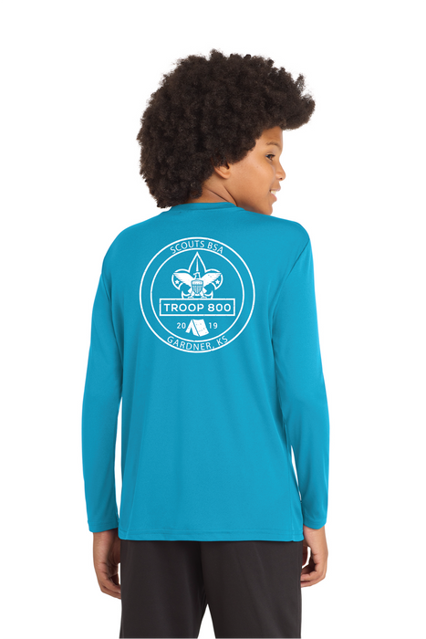 Youth Long Sleeve Wicking