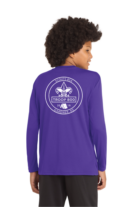 Youth Long Sleeve Wicking