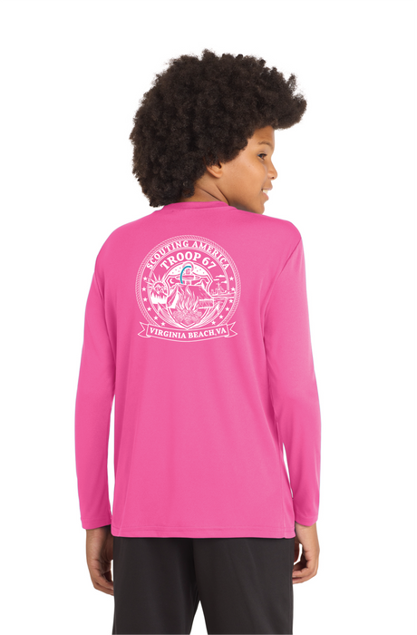 Youth Unisex Wicking Long Sleeve