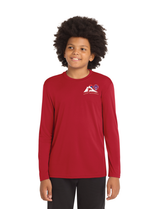 Youth Wicking Long Sleeve Shirt
