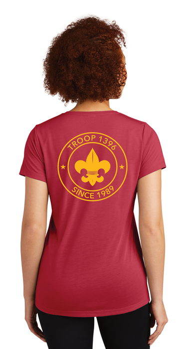 Women's Cotton Feel Wicking Tee Sharp Plant Designs 1396 Woodbridge