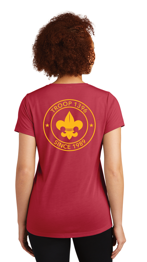 Women's Cotton Feel Wicking Tee Sharp Plant Designs 1396 Woodbridge