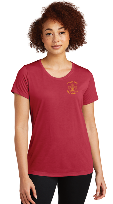 Women's Cotton Feel Wicking Tee Sharp Plant Designs 1396 Woodbridge