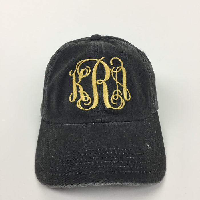 Monogrammed Hat Sharp Plant Designs Hat Woodbridge