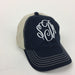 Monogrammed Hat Sharp Plant Designs Hat Woodbridge