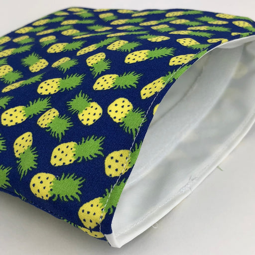 Pineapple Toss Reusable Snack Bag Sharp Plant Designs Snack bags Woodbridge