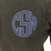 Monogrammed Sweatshirt Sharp Plant Designs Sweatshirt Woodbridge