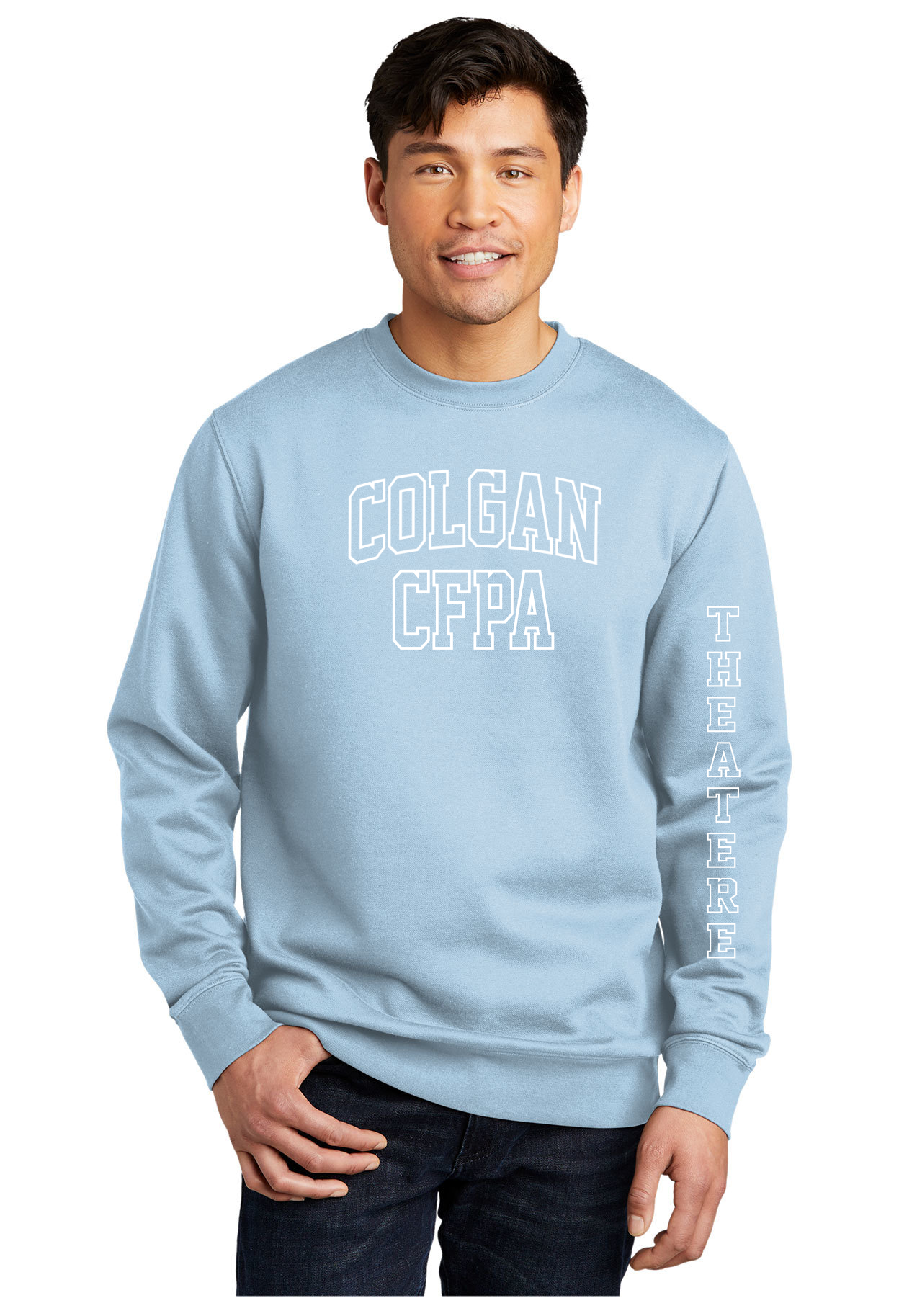 Collegiate Sweatshirt with Concentration