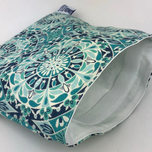 Blue Tile Reusable Snack Bag Sharp Plant Designs Snack bags Woodbridge
