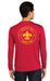 Adult Long Sleeve Wicking Sharp Plant Designs 1396 Woodbridge