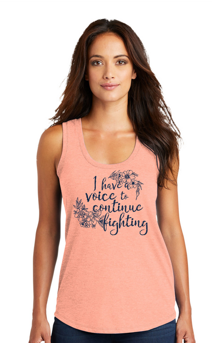 Floral Fight Tank