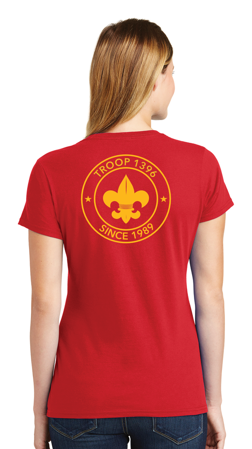 Women's Short Sleeve Sharp Plant Designs 1396 Woodbridge