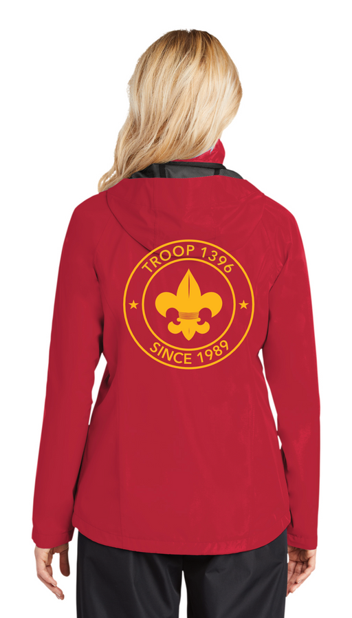 Women's Rain Coat Sharp Plant Designs 1396 Woodbridge