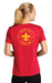 Women's Wicking Short Sleeve Sharp Plant Designs 1396 Woodbridge