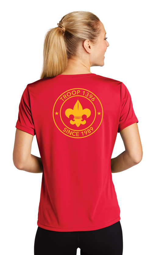 Women's Wicking Short Sleeve Sharp Plant Designs 1396 Woodbridge