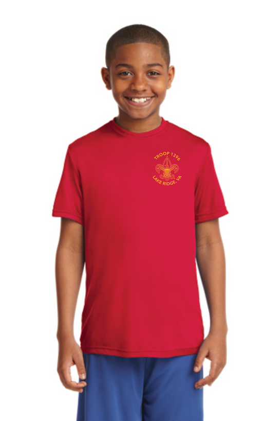 Youth Wicking Short Sleeve Sharp Plant Designs 1396 Woodbridge