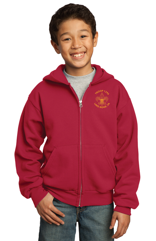 Youth Zip Hoodie Sharp Plant Designs 1396 Woodbridge